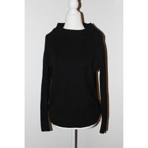 Old Navy SoSoft Black Raglan Crew Neck Sweater Womens XS Knit Pullover